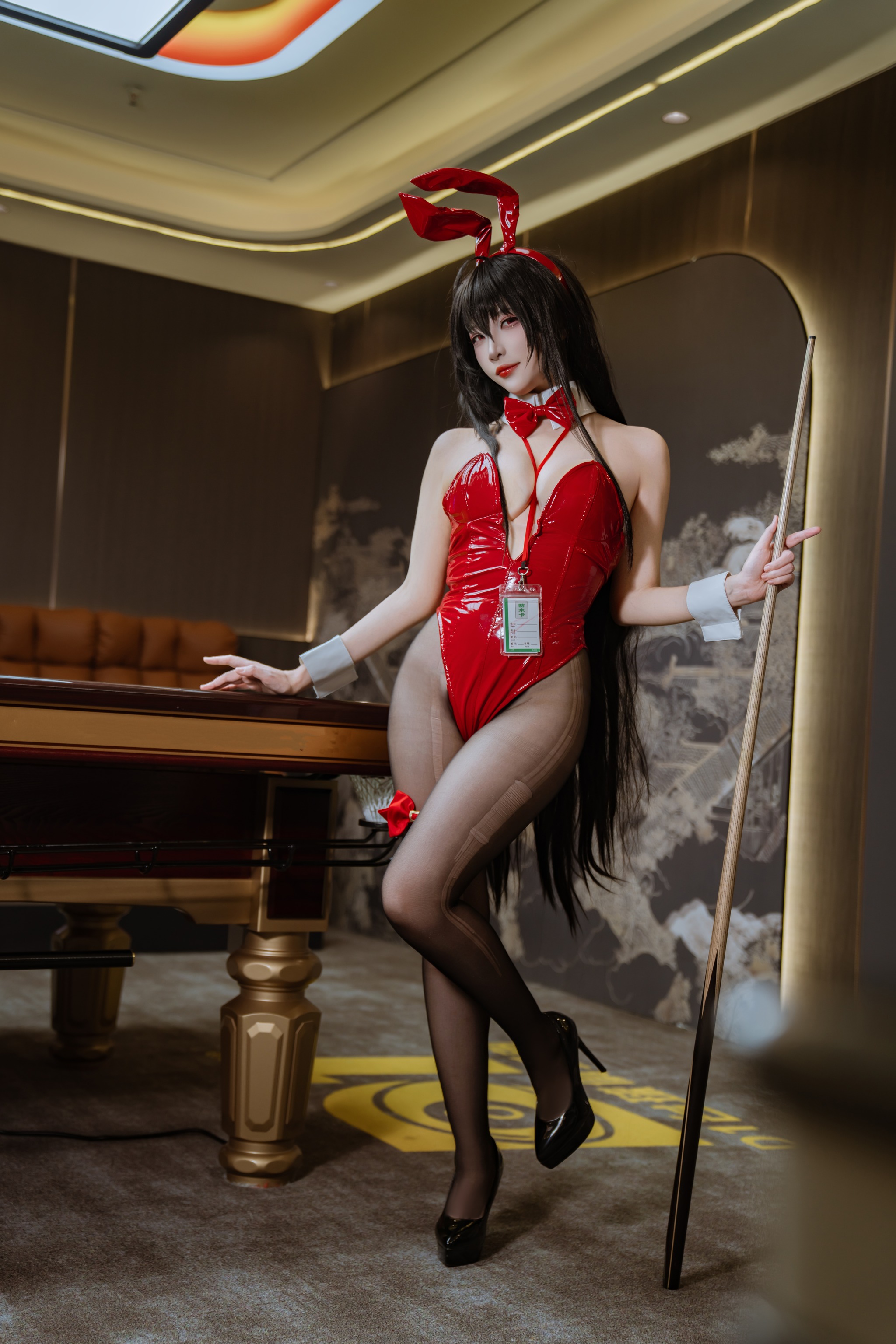 图片[1]-二佐Nisa – NO.231 碧蓝航线 大凤·桌球兔女郎[31P]-XikXak